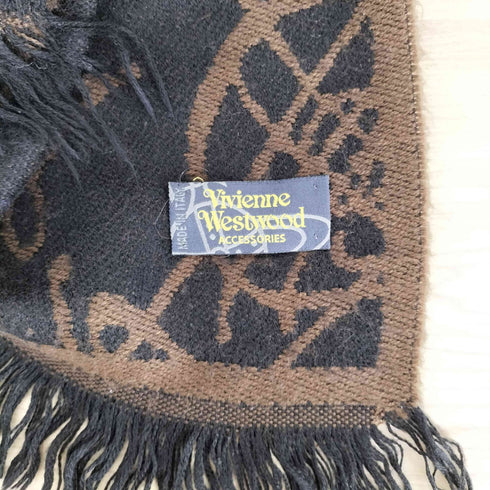 ヴィヴィアンウエストウッド Vivienne Westwood オーブ総柄マフラー メンズ