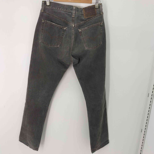 リーバイス Levis 90S USA製 501 ボタン裏553 後染めブラックデニムパンツ サルファブラック メンズ W30 L32