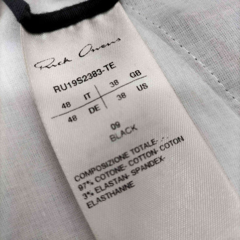 リックオウエンス RICK OWENS 2019SS BASKET SWINGER バスケットスウィンガー イージーパンツ ショーツ メンズ EUR:46-48