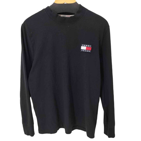トミージーンズ tommy jeans モックネックL/S TEE メンズ JPN:L