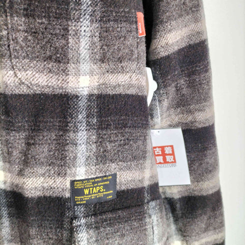 ダブルタップス WTAPS 11AW Doctor L/S SHIRT チェック柄 ロングネルシャツ メンズ JPN:L