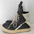 リックオウエンス RICK OWENS GeoBasket ジオバスケット サイドジップレザーハイカットスニーカー メンズ JPN:27.5
