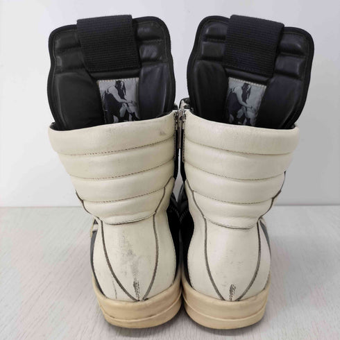 リックオウエンス RICK OWENS GeoBasket ジオバスケット サイドジップレザーハイカットスニーカー メンズ JPN:27.5