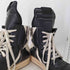 リックオウエンス RICK OWENS GeoBasket ジオバスケット サイドジップレザーハイカットスニーカー メンズ JPN:27.5