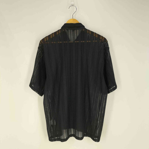ビームス BEAMS メッシュ オープンカラーシャツ メンズ JPN:S