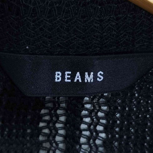 ビームス BEAMS メッシュ オープンカラーシャツ メンズ JPN:S