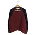 サンシー SUNSEA 12AW カシミヤ混 バイカラー フィッシャーマン ニット メンズ JPN:3