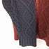 サンシー SUNSEA 12AW カシミヤ混 バイカラー フィッシャーマン ニット メンズ JPN:3