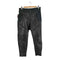 サスクワァッチファブリックス SASQUATCHfabrix. 11AW FLIGHT LEATHER PANTS レザー切替 サルエルパンツ メンズ JPN:L