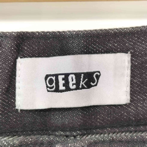 geeks denim dowble knee pants メンズ JPN:1