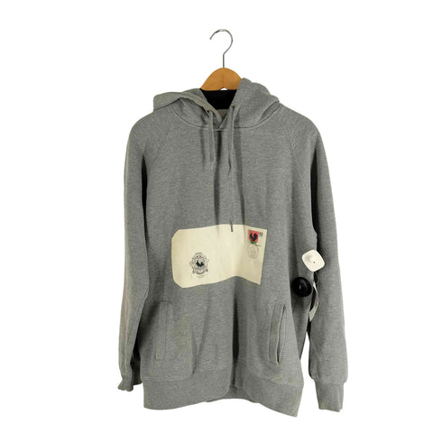フランクリーダー FRANK LEDER FIRST DAY OF ISSUE HOODIE プルオーバー フーディー ジャーマンレザー シーリングスタンプ メンズ JPN:L
