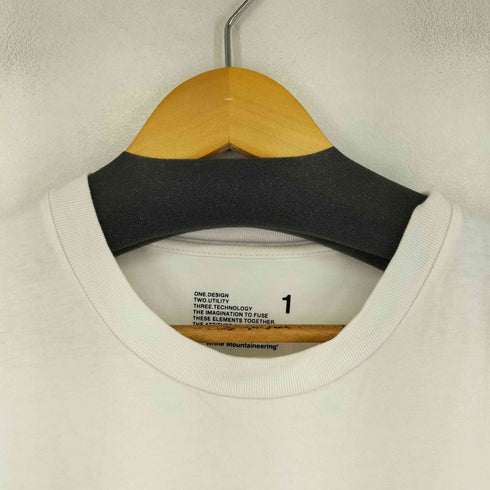 ホワイトマウンテニアリング WHITE MOUNTAINEERING PRINTED T-SHIRT メンズ JPN:1