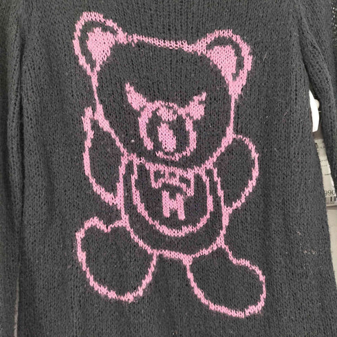 ヒステリックグラマー HYSTERIC GLAMOUR モヘア混ニット ファックベア レディース FREE