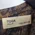 トーガプルラ TOGA PULLA パイソン柄 レーヨンワンピース レディース JPN:1