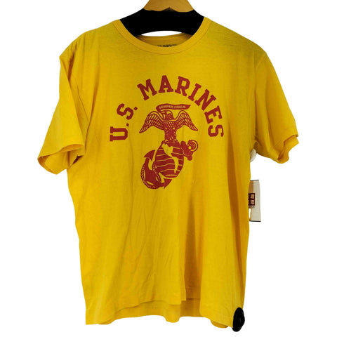 リアルマッコイズ THE REAL McCOY U.S. MARINES フロントプリント S/S Tシャツ メンズ US:42