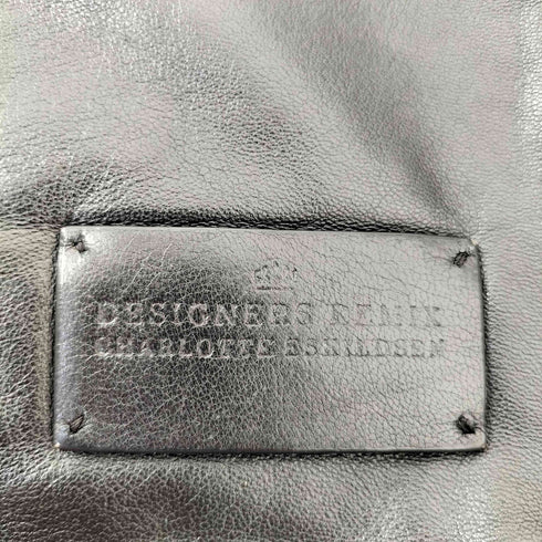 デザイナーズリミックス シャーロットエスキルドセン Designers Remix Charlotte Eskildsen レザー ナップザック メンズ