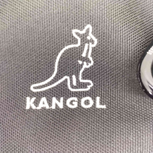 カンゴール KANGOL サイドベルト カラビナ付き ロゴ刺繍 バックパック ユニセックス メンズ