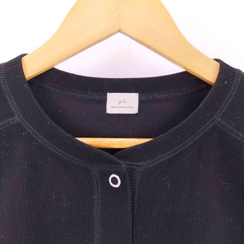 ユナイテッドアローズグリーンレーベルリラクシング UNITED ARROWS green label relaxing ハーフゲージ クロップド カーディガン レディース