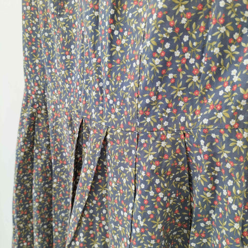 ローラアシュレイ LAURA ASHLEY 花柄 ノースリーブワンピース レディース JPN:9号