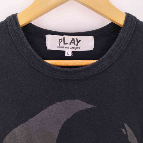 プレイコムデギャルソン PLAY COMME des GARCONS ビッグアイ プリント クルーネック半袖Tシャツ メンズ JPN:L