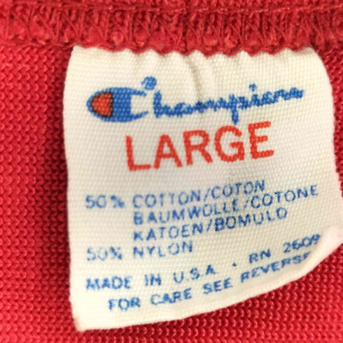 チャンピオン Champion 80S トリコタグ MADE IN USA S/S フットボールシャツ FRESNO STATE メンズ import:L