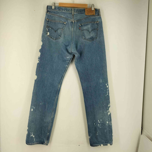 リーバイス Levis 00年製 ボタン裏190 501 ストレートデニムパンツ ブリーチリメイク メンズ 36/38