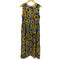 ドットアンドストライプスチャイルドウーマン Dot&Stripes CHILD WOMAN 20SS R/麻 ひまわりプリント ノースリワンピース レディース FREE