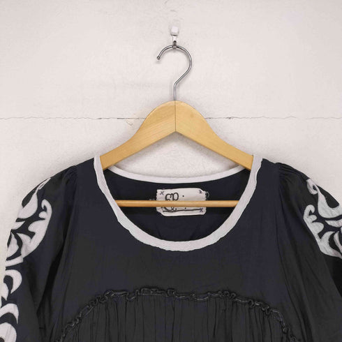 easton pearson 袖刺繍ワンピース import レディース 6