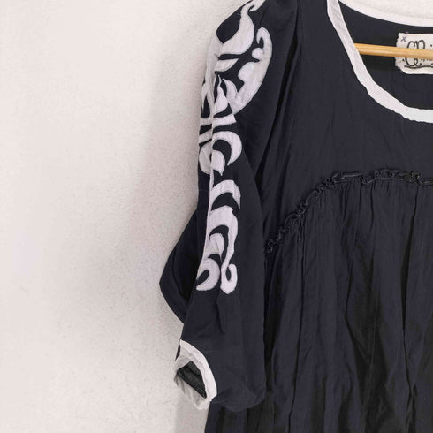 easton pearson 袖刺繍ワンピース import レディース 6