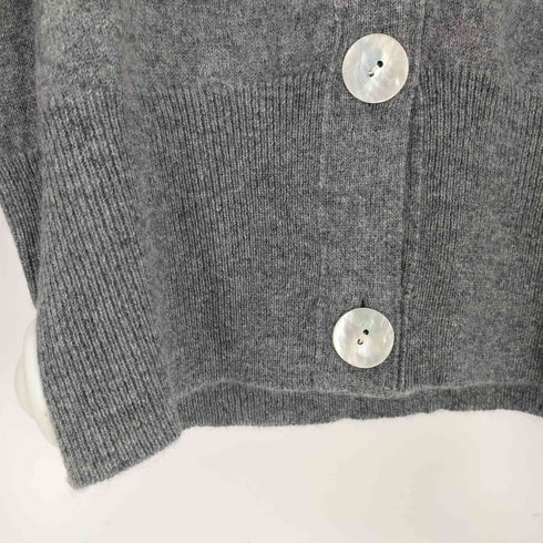 グランヤージュ Granyage カシミア クルーネックカーディガン レディース JPN:38