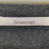 グランヤージュ Granyage カシミア クルーネックカーディガン レディース JPN:38
