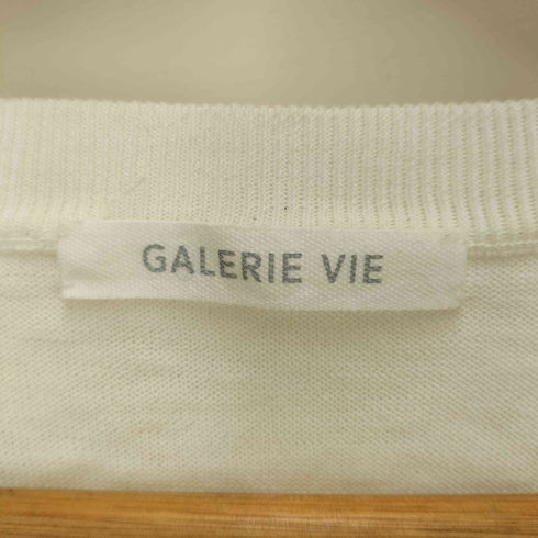 ギャルリーヴィー GALERIE VIE 23SS シルク混 プルオーバー サマーニット レディース import:XS