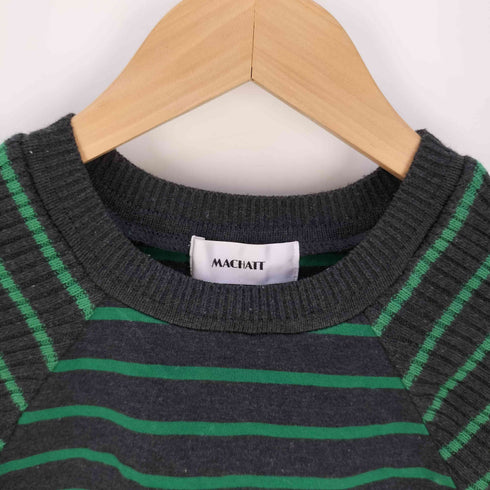 マチェット machatt ボーダードッキングプルオーバー レディース FREE