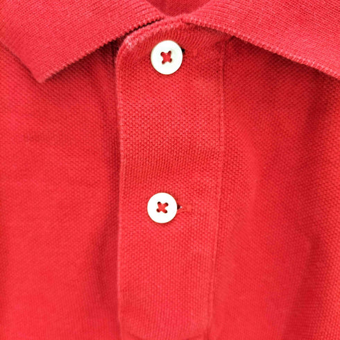 ラルフローレン RALPH LAUREN THE SKINNY POLO 鹿の子 S/S ポロシャツ レディース import:S