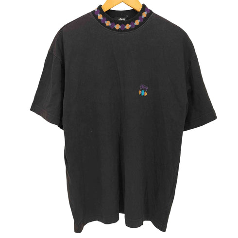 ステューシー Stussy 80s OLD STUSSY ジオメトリック切替S/S TEE メンズ L