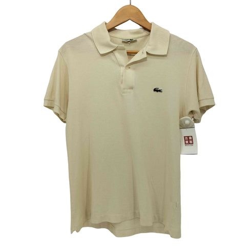 シュミーズラコステ CHEMISE LACOSTE 70-80s フレラコ ワニ刺繍鹿の子半袖ポロシャツ レディース 3