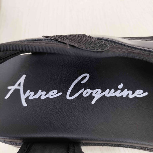 アンコキーヌ anne coquine 幅が調整できるストラップサンダル レディース JPN:S
