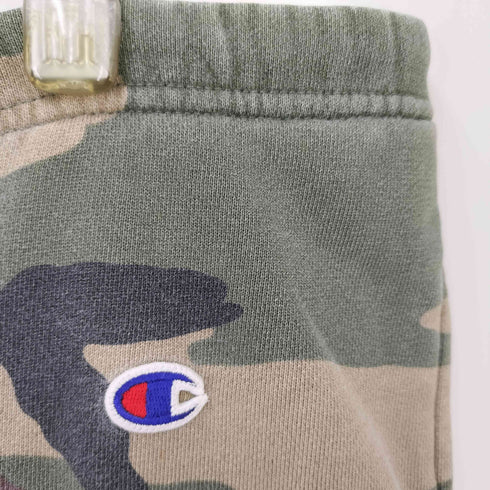 チャンピオン Champion 80s トリコタグ カモ柄スウェットパンツ メンズ L