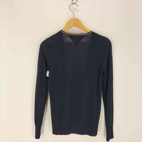 トミーヒルフィガー TOMMY HILFIGER ウールラインカーディガン レディース import:M