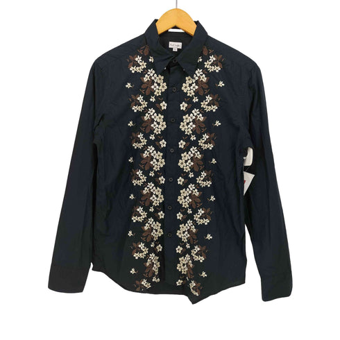 ポールスミス Paul Smith 花柄刺繍 レギュラーカラー L/S シャツ メンズ import:L
