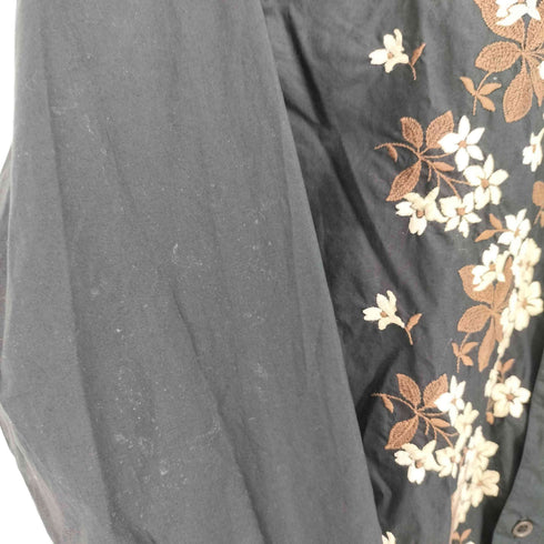 ポールスミス Paul Smith 花柄刺繍 レギュラーカラー L/S シャツ メンズ import:L