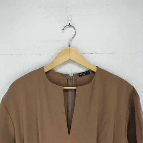 ヴェルメイユ VERMEIL per IENA フロントスリットマキシワンピース レディース JPN:40