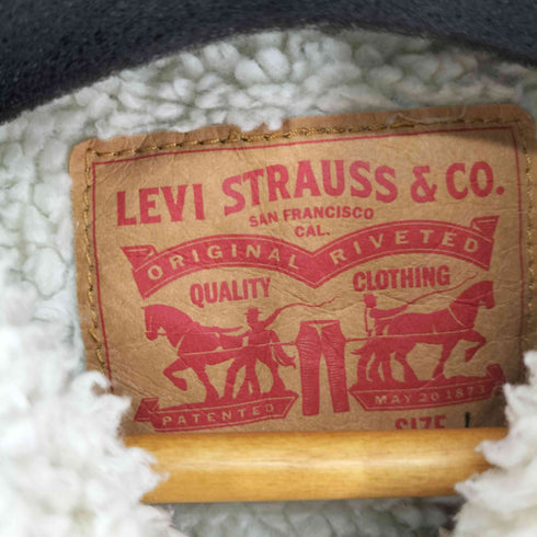 リーバイス Levis Type III Sherpa Trucker デニムボアジャケット メンズ JPN:L