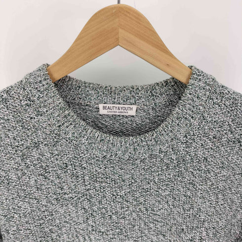 ビューティーアンドユースユナイテッドアローズ BEAUTY & YOUTH UNITED ARROWS 21SS SC 7MIX CTN CREW 7MIX コットン ニット メンズ JPN:L