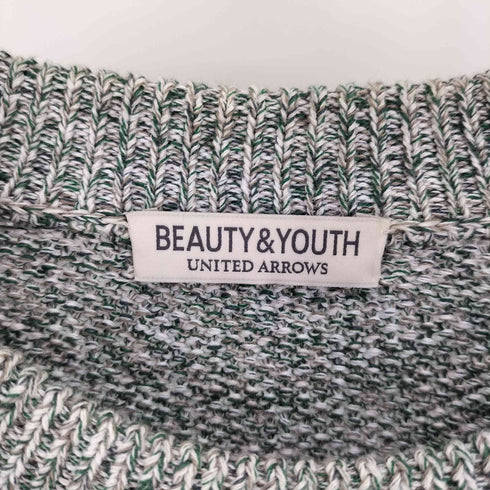 ビューティーアンドユースユナイテッドアローズ BEAUTY & YOUTH UNITED ARROWS 21SS SC 7MIX CTN CREW 7MIX コットン ニット メンズ JPN:L