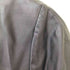 MOON Merino Lambswool 合皮 ウール ノーカラー コート レディース 7AR