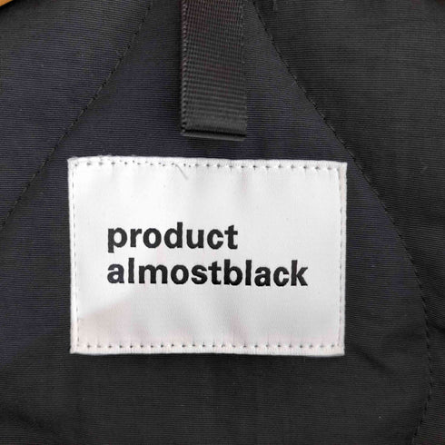 オールモストブラック ALMOSTBLACK product almostblack テックベスト メンズ JPN:1