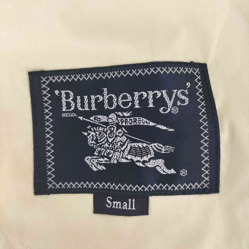 バーバリーズ BURBERRYS 90S 裏地ノバチェックテープ ホース刺繍 比翼 ジップアップ ジャケット メンズ import:S