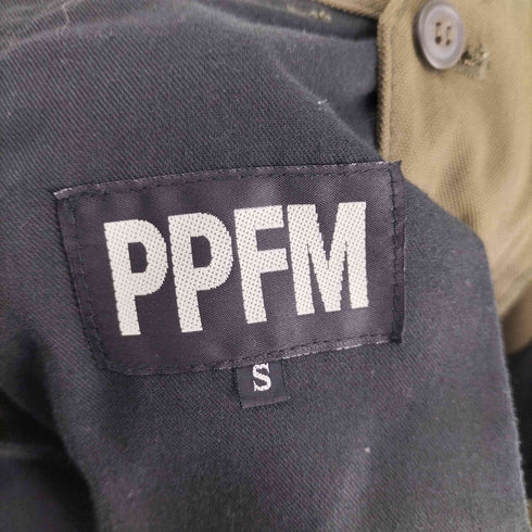 ピーピーエフエム PPFM 00S ナイロンオックス ノータック スラックス パンツ Y2K メンズ JPN:S