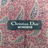 クリスチャンディオール Christian Dior ペイズリー 総柄 シルク ネクタイ メンズ
